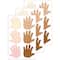 Creative Teaching Press® 6" Multicultural Hands Designer Cut-Outs, 3 Packs of 36